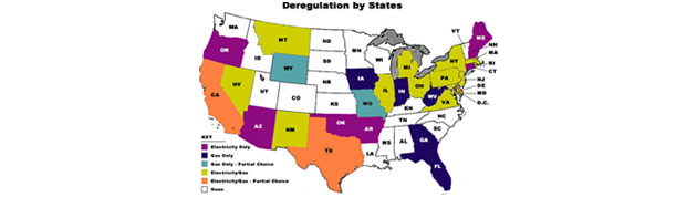 Deregulation Map